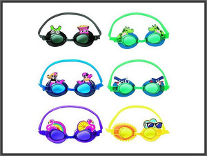 Bestway Swimming Goggles for Kids, 1pc, assorted colours, 3+