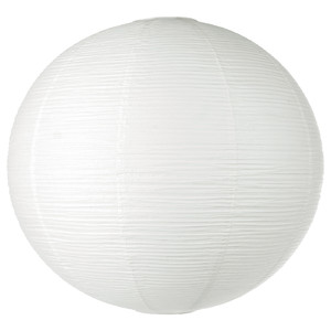 GULLSUDARE Pendant lamp shade, white/handmade, 70 cm