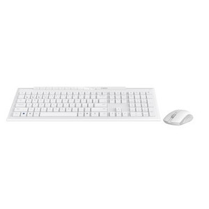 Rapoo Wireless Keyboard and Mouse Set Multi-Mode 8210M, white