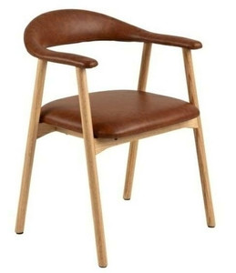 Dining Chair Addi, brandy PU