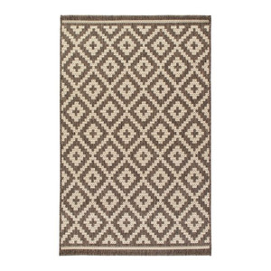 Rug Flox 100 x 150 cm, patterned/beige