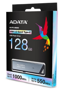 Adata USB Flash Drive Elite UE800 128GB USB3.2-C Gen2