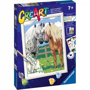 CreArt coloring book for children Happy Horses 7+
