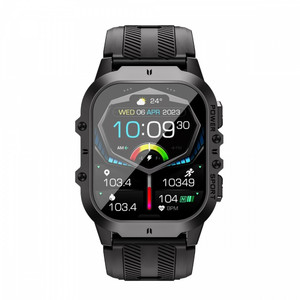 OUKITEL Smartwatch BT20 Rugged, black-orange