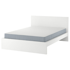 MALM Bed frame with mattress, white/Vesteröy firm, 160x200 cm