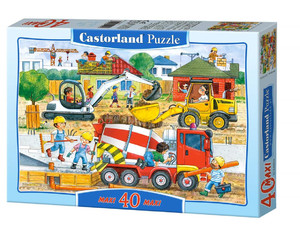 Castorland Children's Puzzle Construction Site 40pcs 5+