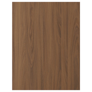 FÖRBÄTTRA Cover panel, brown walnut effect, 62x80 cm