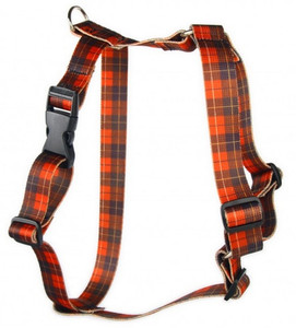 Matteo Dog Harness Guard 20mm, Tartan