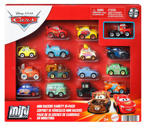 Disney Pixar Cars Die-Cast Mini Cars 15-Pack HYK81 4+