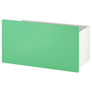 SMÅSTAD Box, green, 90x49x48 cm