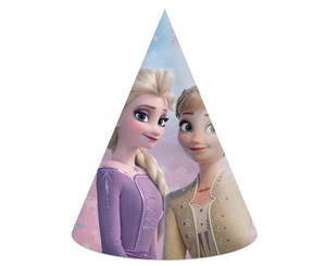 Paper Party Hats 6pcs Frozen 2: Wind Spirit
