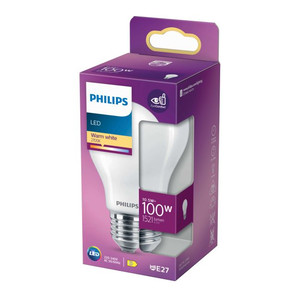Philips LED Glass Bulb A60 E27 1521 lm 2700 K