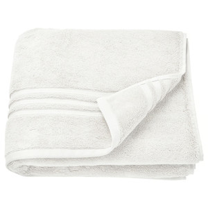 BROKGLIM Bath towel, white, 70x140 cm