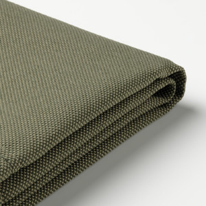 FRÖSÖN Cover for seat/back cushion, outdoor/dark beige-green, 116x45 cm
