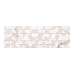 Decortaive Wall Tile Calacatta Geo 25 x 75 cm, 1pc