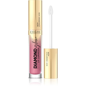 Eveline Diamond Glow Lip Luminizer Lip Gloss with Hyaluronic Acid no. 05 4.5ml