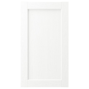 ENKÖPING Front for dishwasher, white wood effect, 45x80 cm
