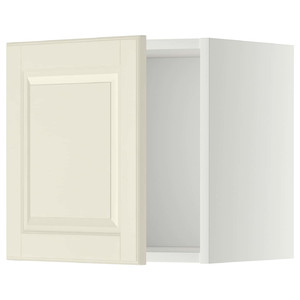 METOD Wall cabinet, white/Bodbyn off-white, 40x40 cm