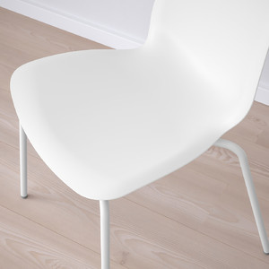 LIDÅS Chair, white/Sefast white