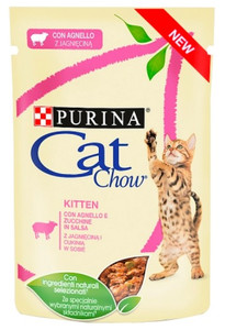 Purina Cat Chow Kitten with Lamb in Gravy 85g