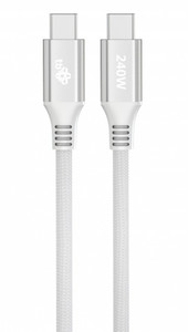 TB USB Cable USB C - USB C 1m 240W, white