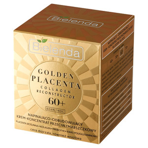 Bielenda Golden Placenta 60+ Tightening & Rebuilding Anti-Wrinkle Day/Night Cream 50ml