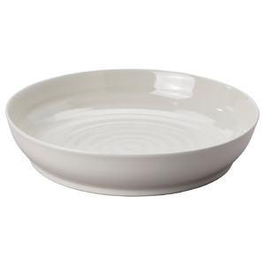 SANDSKÄDDA Serving bowl, light grey-beige, 34 cm