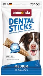 Animonda Dental Sticks Medium 10-25kg 7pcs