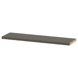 BESTÅ Shelf, dark grey, 56x16 cm