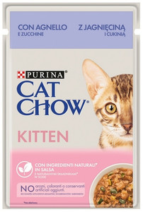 Purina Cat Chow Kitten with Lamb in Gravy 85g