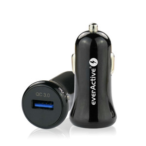 EverActive Car Charger USB Quick Charge 3.0 18W CC-10
