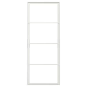 SKYTTA Sliding door frame, white, 77x196 cm
