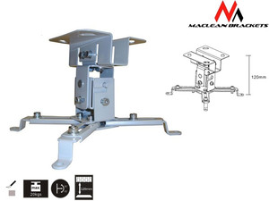 MacLean Ceiling Projector Mount 12cm 20kg MC-582