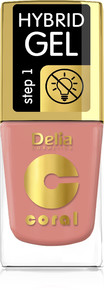 Delia Cosmetics Coral Hybrid Gel Nail Polish no. 79  11ml