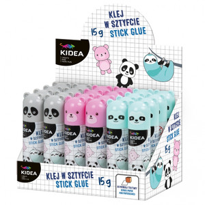 Kidea Stick Glue Animals 16g x 24pcs