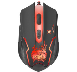 Defender Skull Optical Wired Gaming Mouse 3200dpi 6P GM-180L
