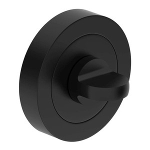 Verso WC Door Escutcheon Astra, black