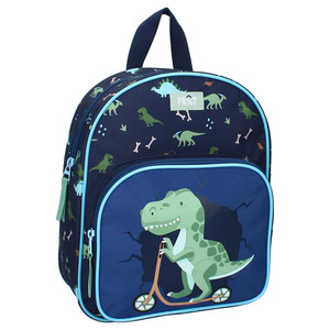 Pret Children's Backpack Preschool Stay Silly Dino Navy