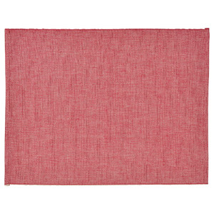 SVARTSENAP Place mat, pink-red, 35x45 cm