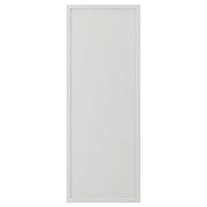 ASPUDDEN Door, light grey, 30x80 cm