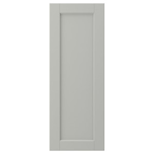 LERHYTTAN Door, light grey, 30x80 cm