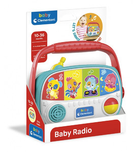 Clementoni Baby Radio Interactive Toy 10m+