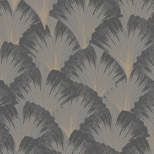 GoodHome Vinyl Wallpaper on Fleece Andesi, grey