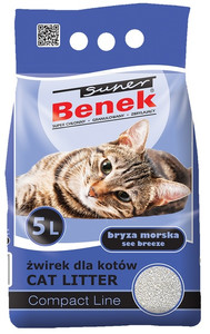 Cat Litter Super Benek Compact See Breeze 5L