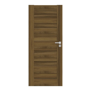 Internal Door  Trame 60, left, premium walnut