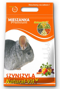 Natural-Vit Complete Food for Chinchillas Premium 500g