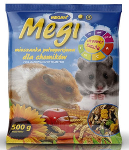 Megan Complete Food for Hamsters Megi 500g