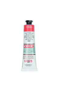 Koh-i-Noor Acrylic Paint Colour 0300 Light Red 40ml