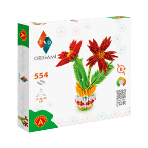 Origami 3D Creative Set - Flowers 8+