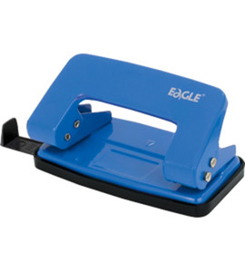 Hole Puncher 2-Hole Punch up to 8 Sheets, 6mm, blue